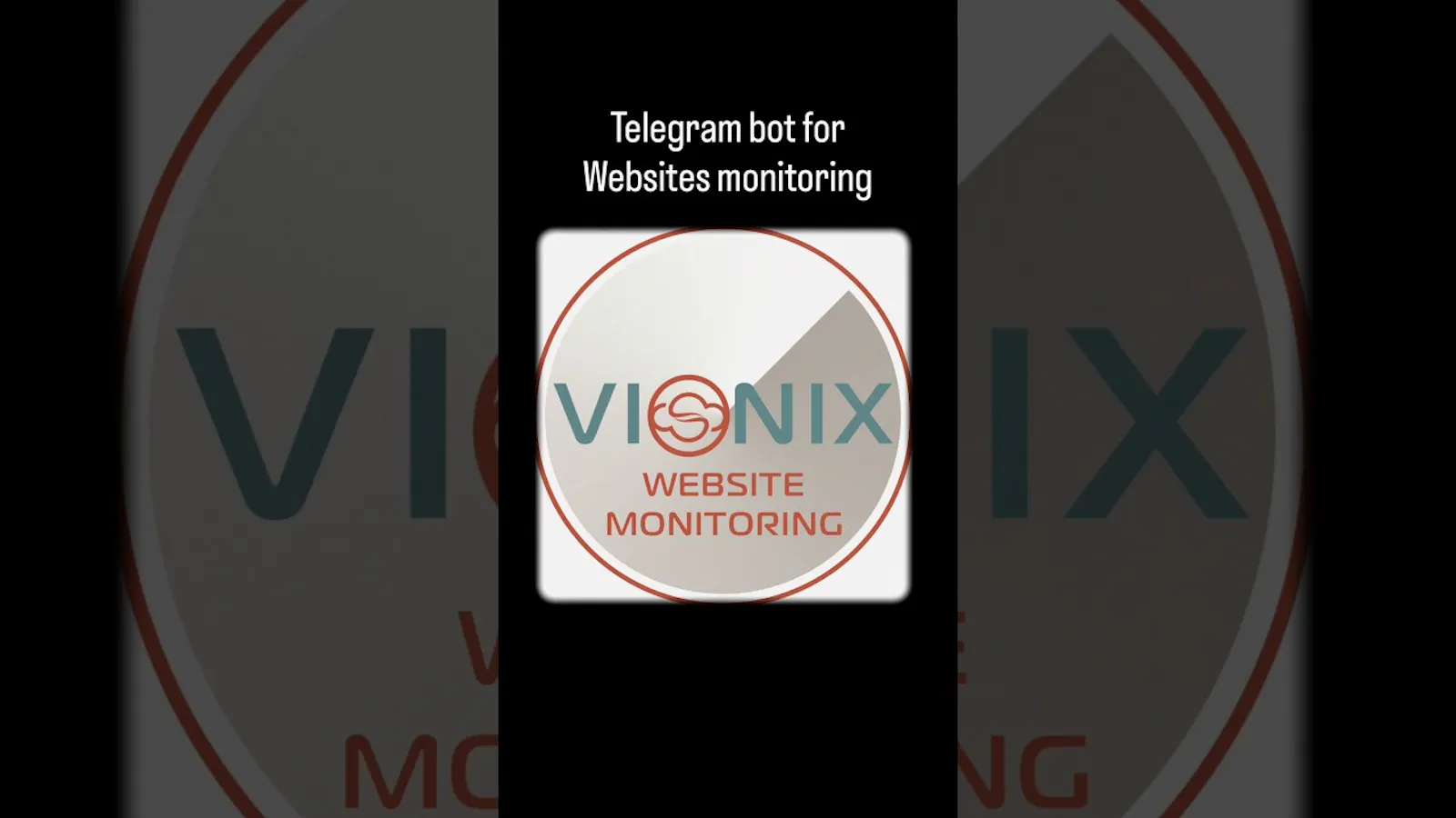 VionixMonitor - websites moonitoring bot screenshot 1 (video preview)