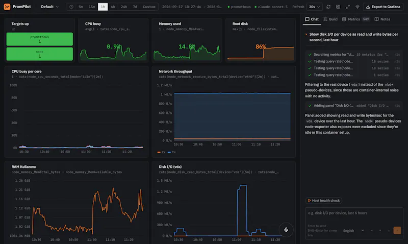 PromPilot screenshot 3