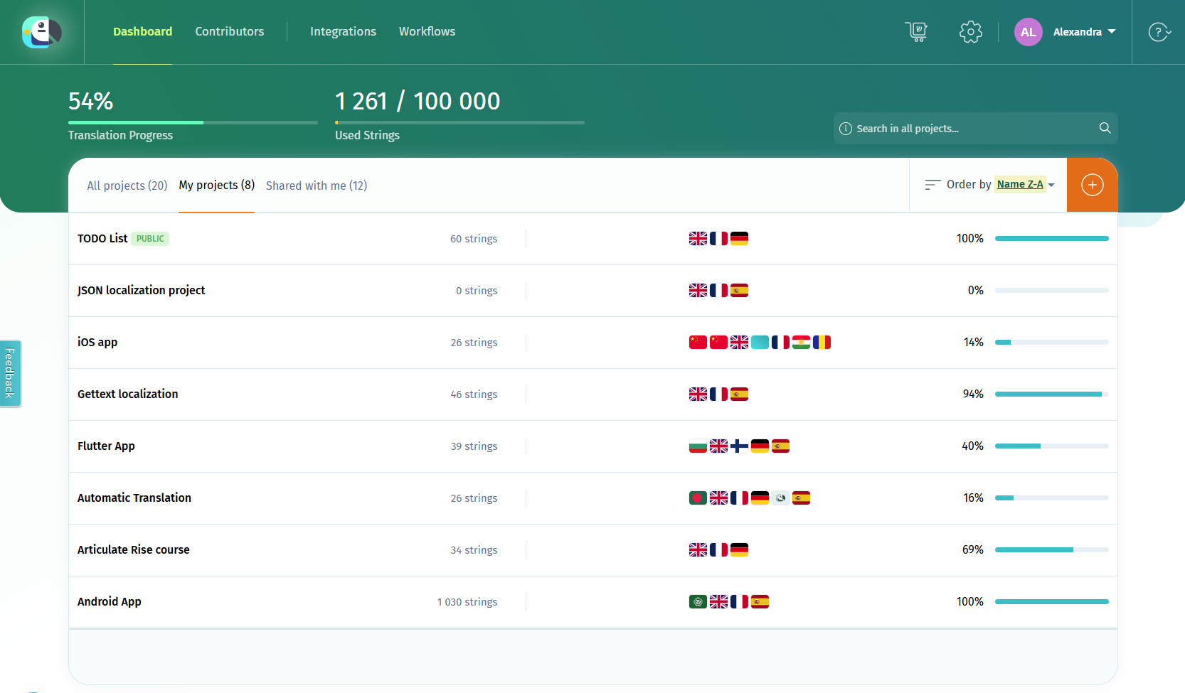 POEditor gallery image