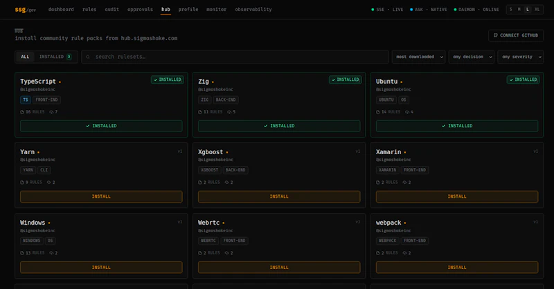 ssg - AI Agent Guardrails screenshot 7