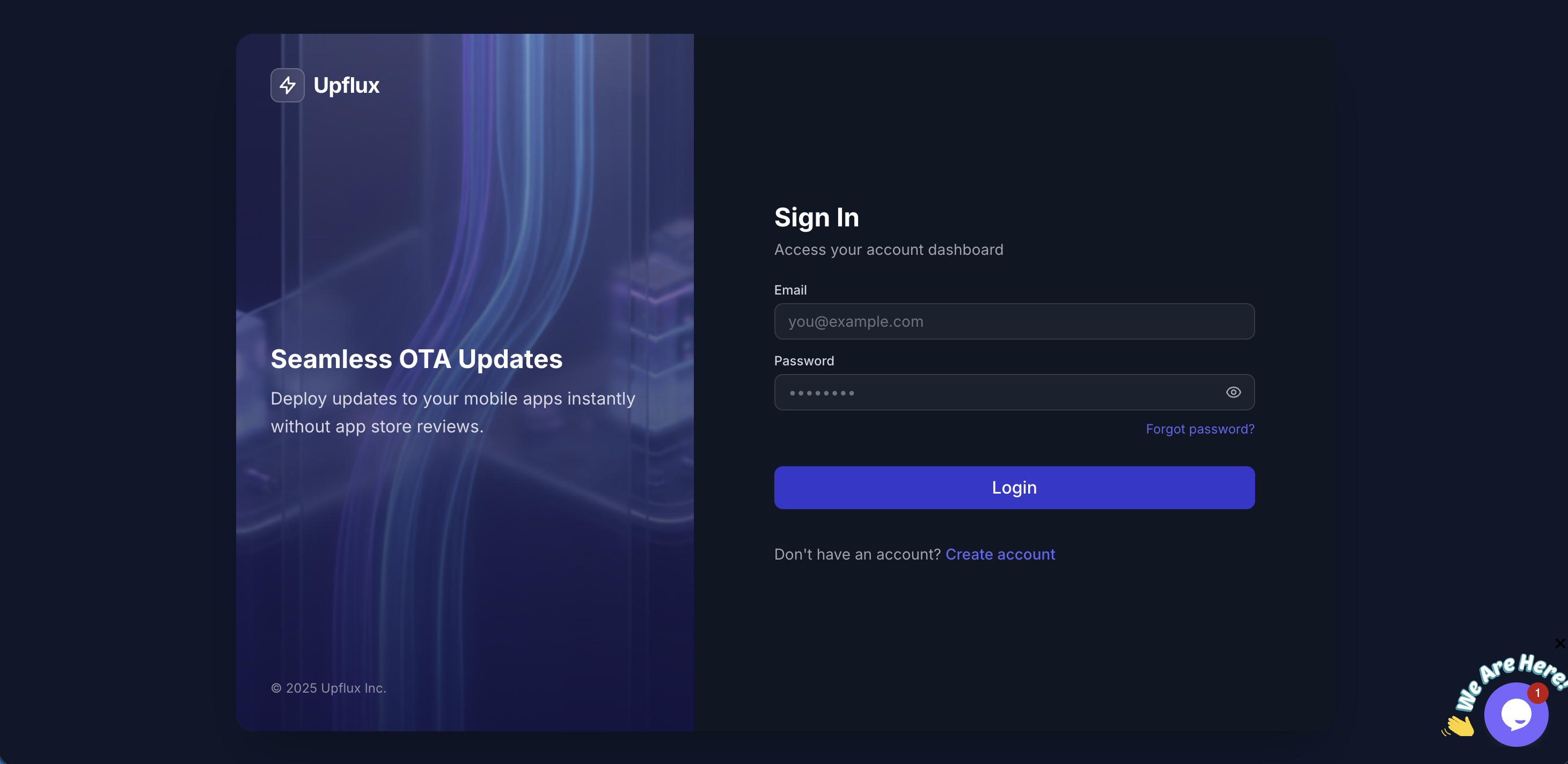 Upflux - Screenshot 2 showing product features and functionality