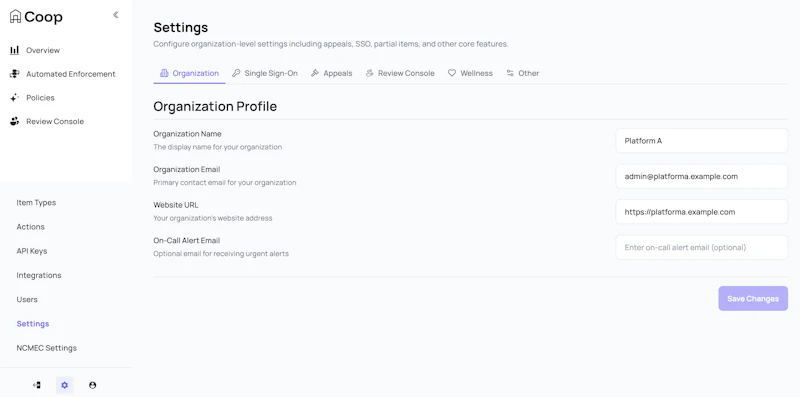 Coop Review Tool screenshot 3