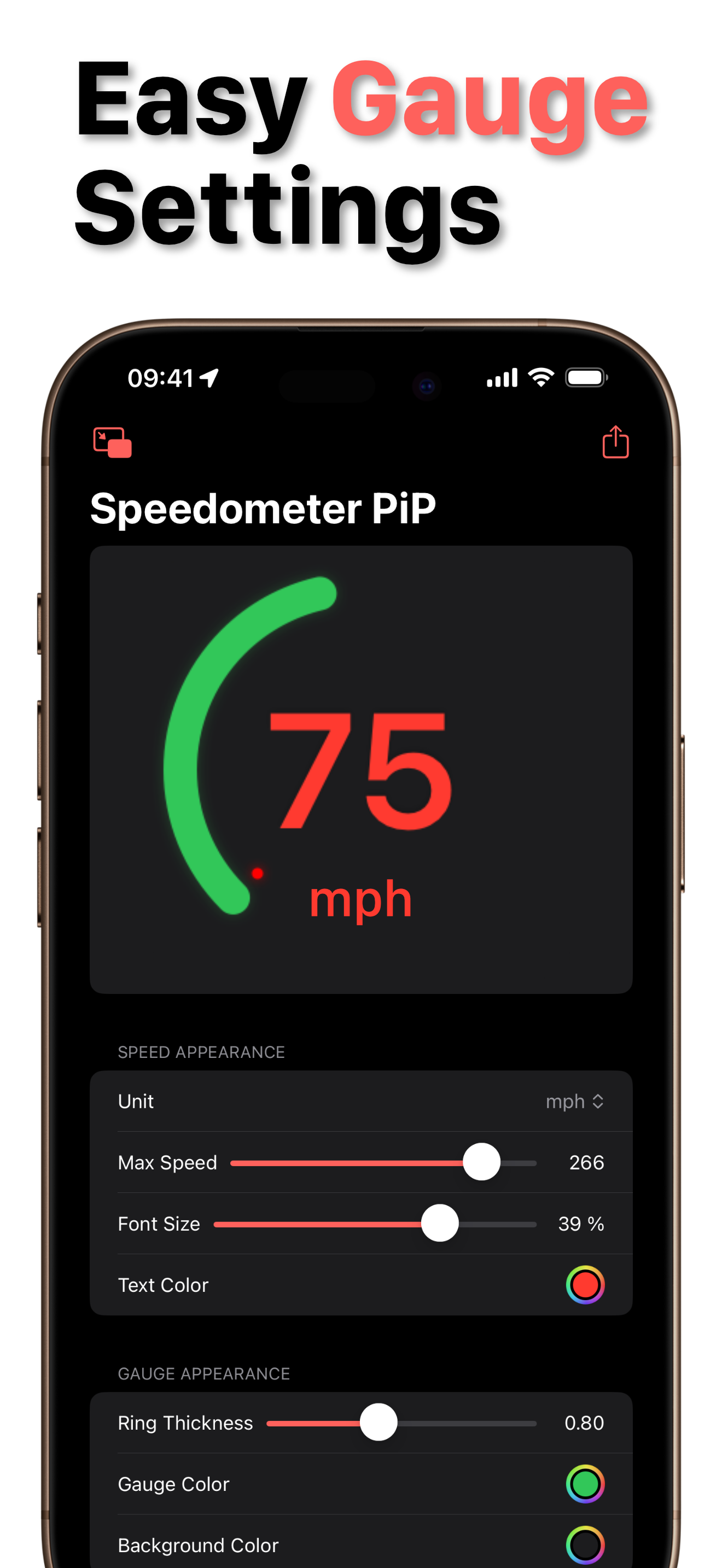 มาตรวัดความเร็วในกิจกรรม PIP & Live - มาตรวัดความเร็วง่ายกว่าแอพนำทางที่คุณชื่นชอบ media 3