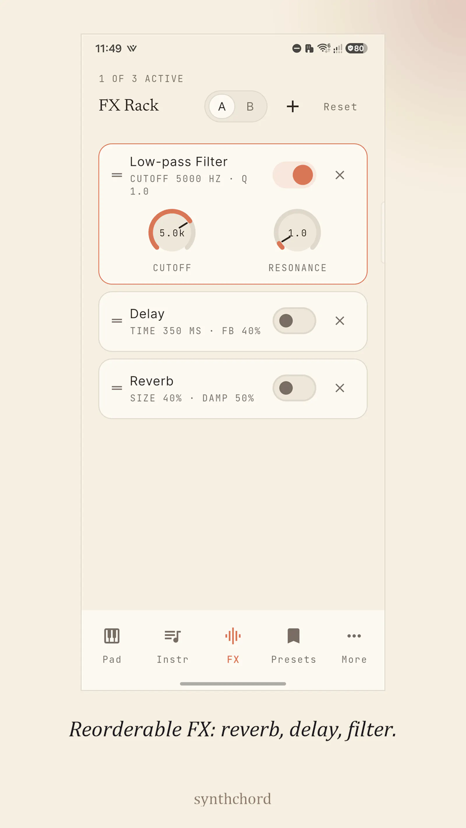 SynthChord screenshot 4