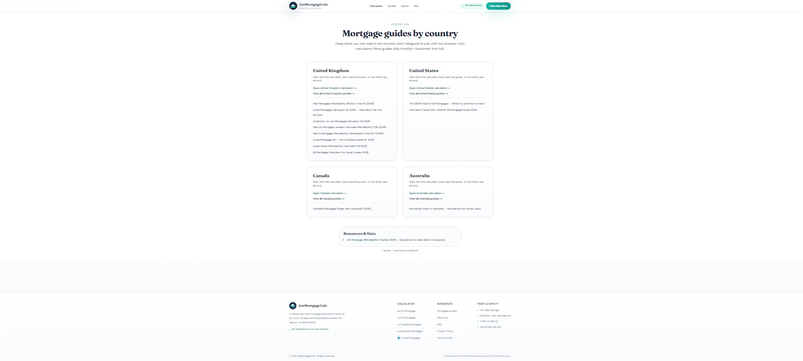 GetMortgageCalc screenshot 1