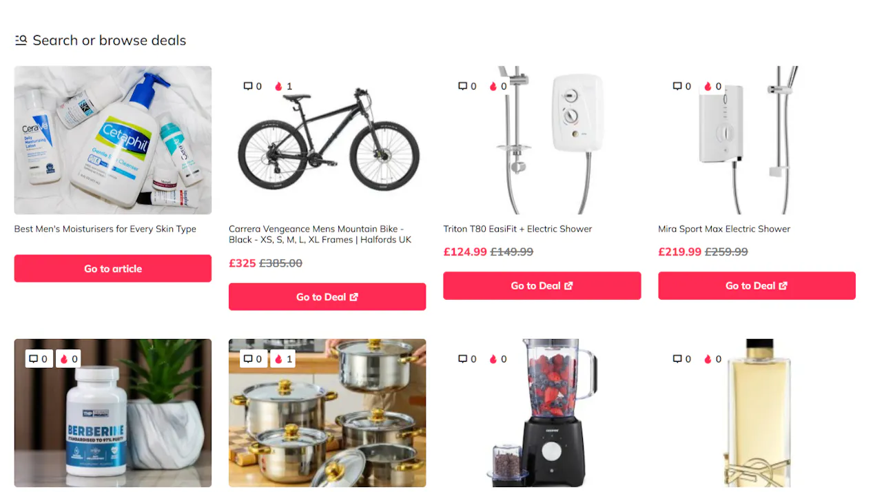 The Deals Store product