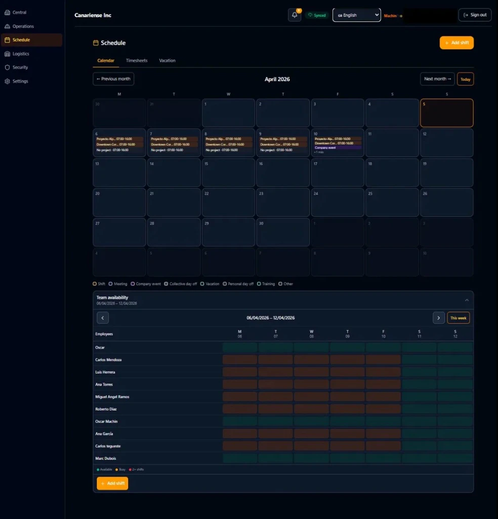 MachinPro screenshot 1