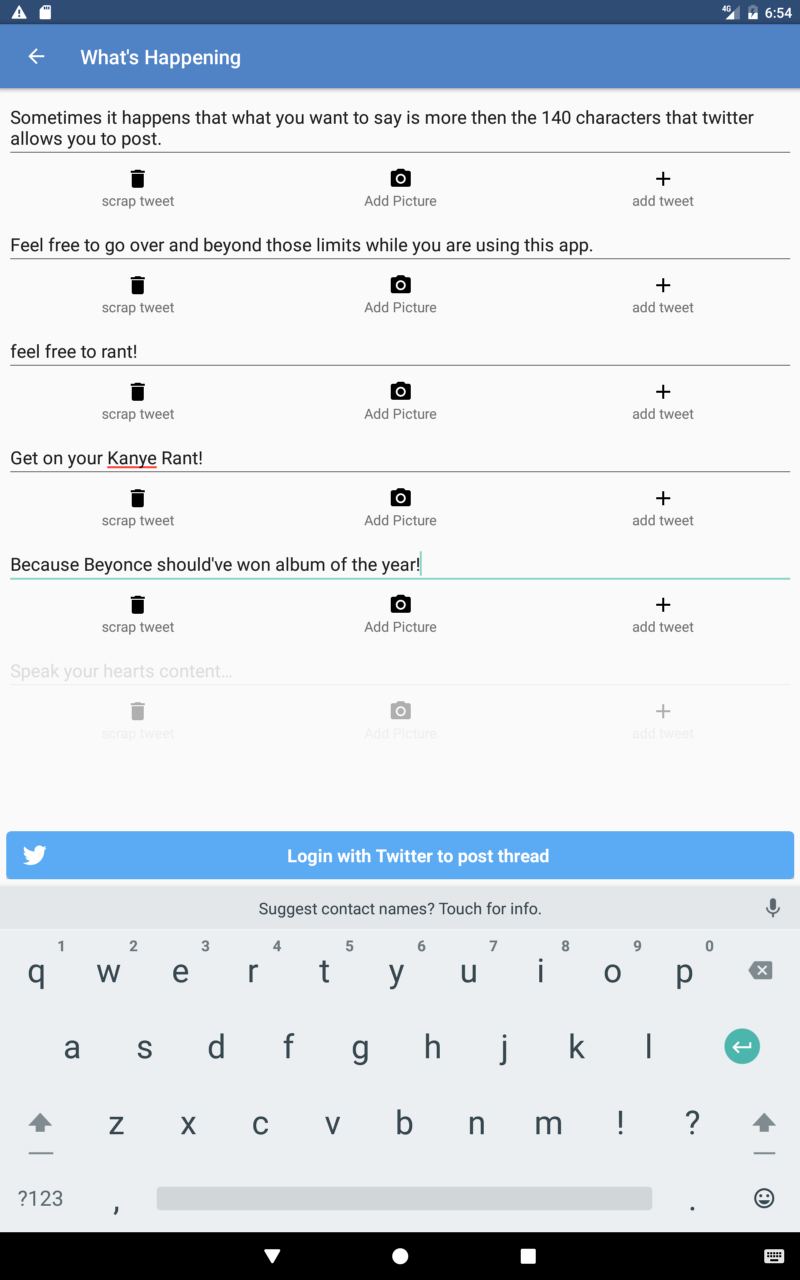 Thread Tweets gallery image