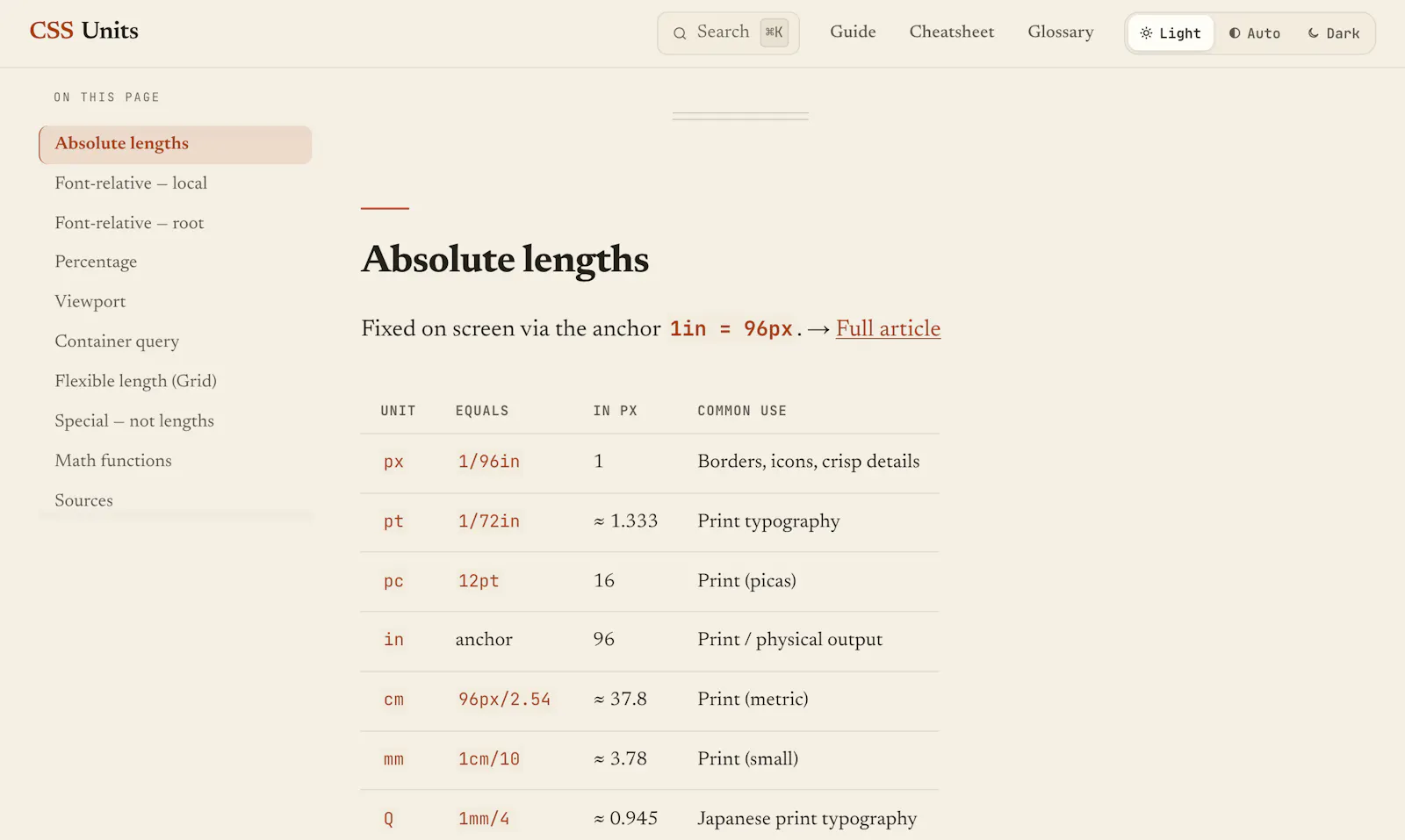 CSS Units screenshot 3