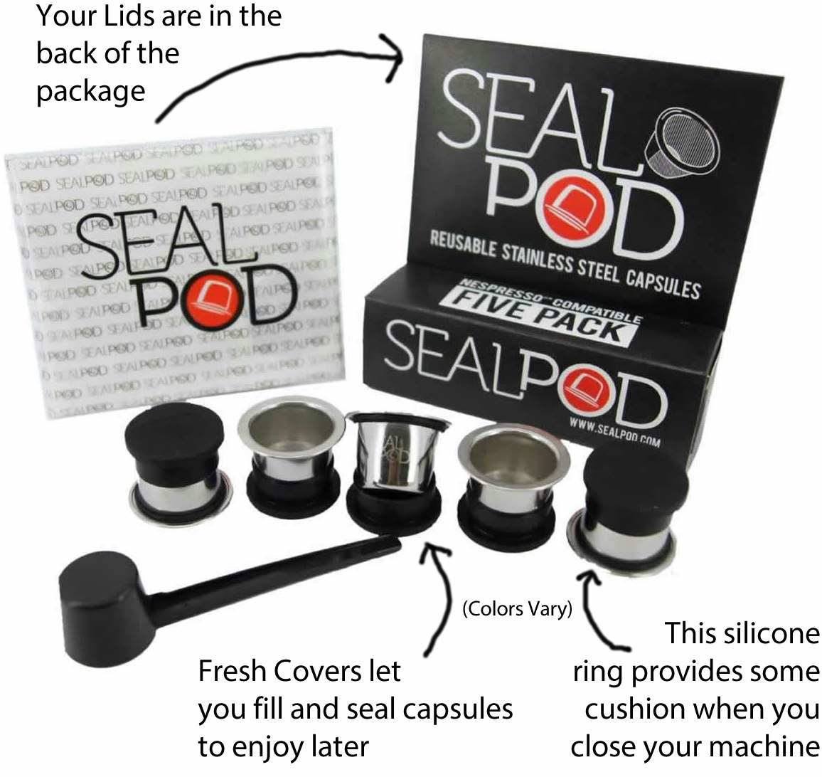 Sealpod for Nespresso gallery image