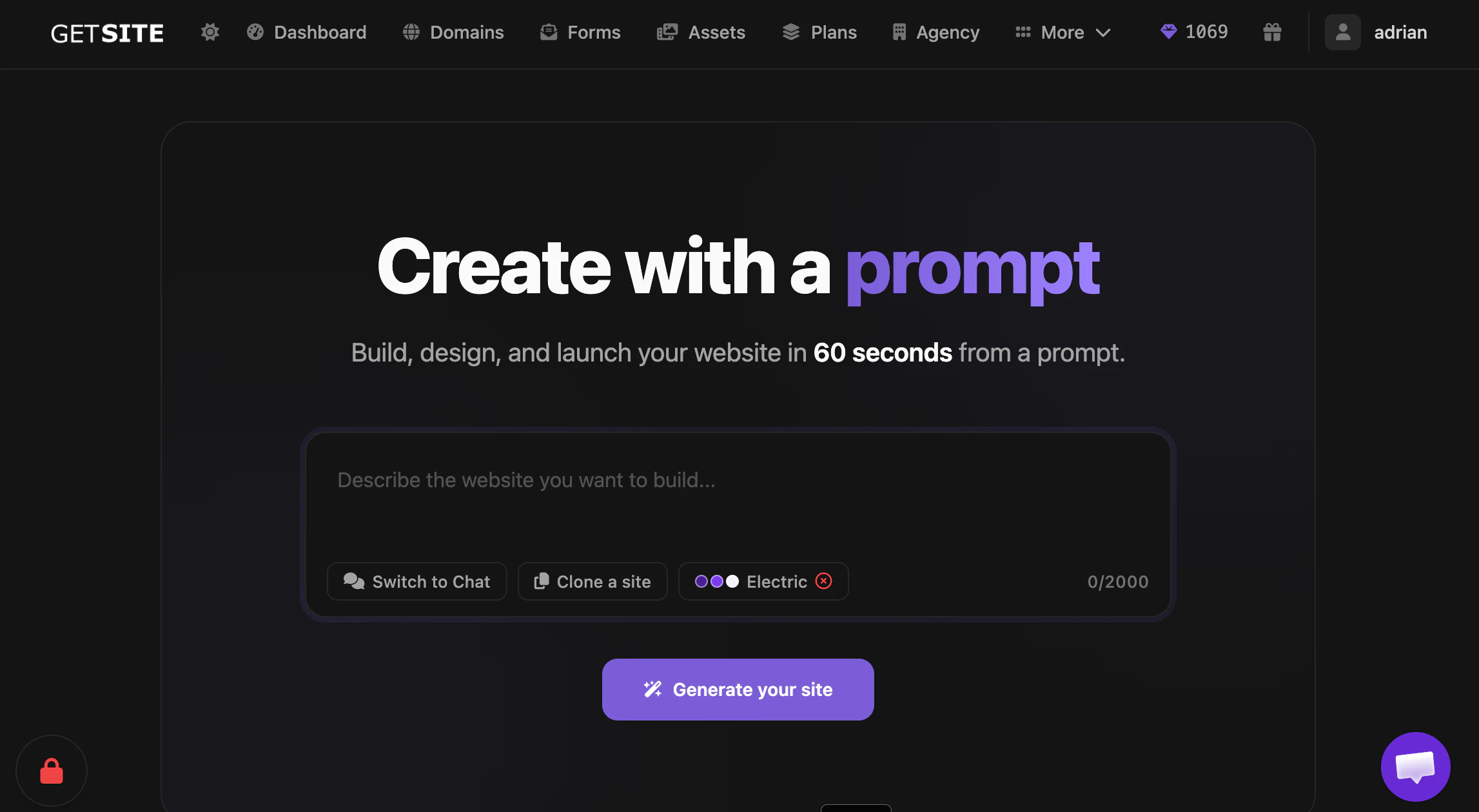 GetSite screenshot 1