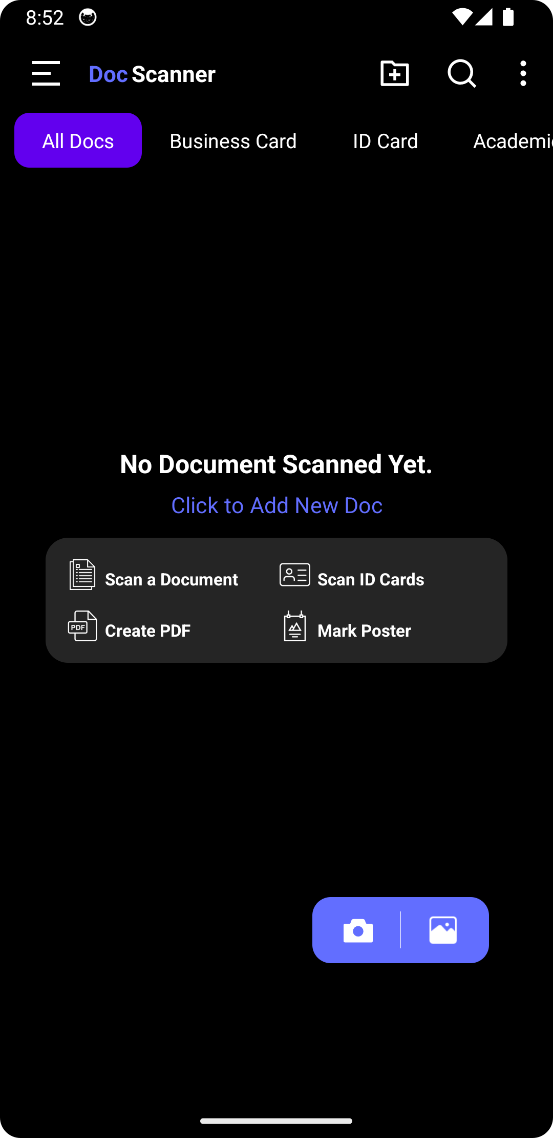 Documentscanner - PDF -editor -app - Scan, bewerken, comprimeren en converteren bestanden, afbeeldingen & pdf. media 3