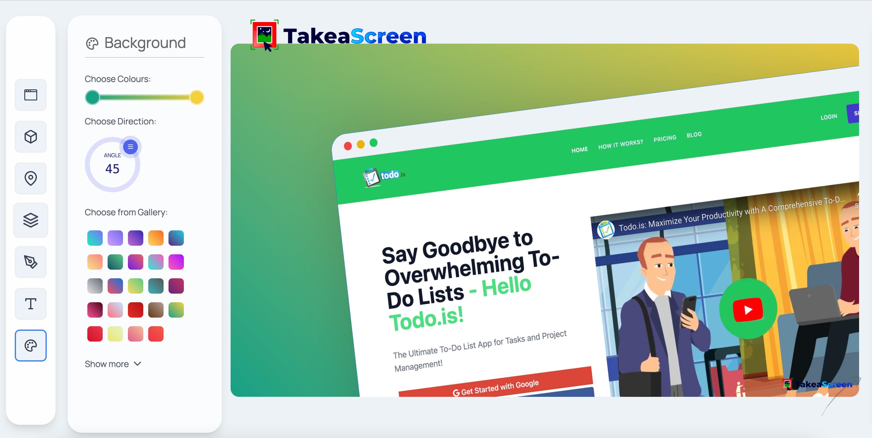 TakeAscreen media 2