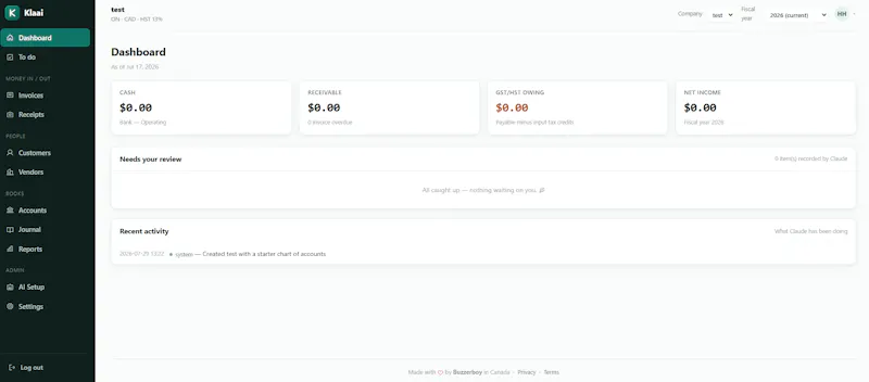 Klaai screenshot 2