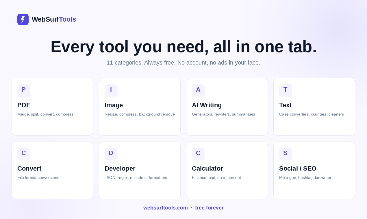 WebSurfTools.com gallery image
