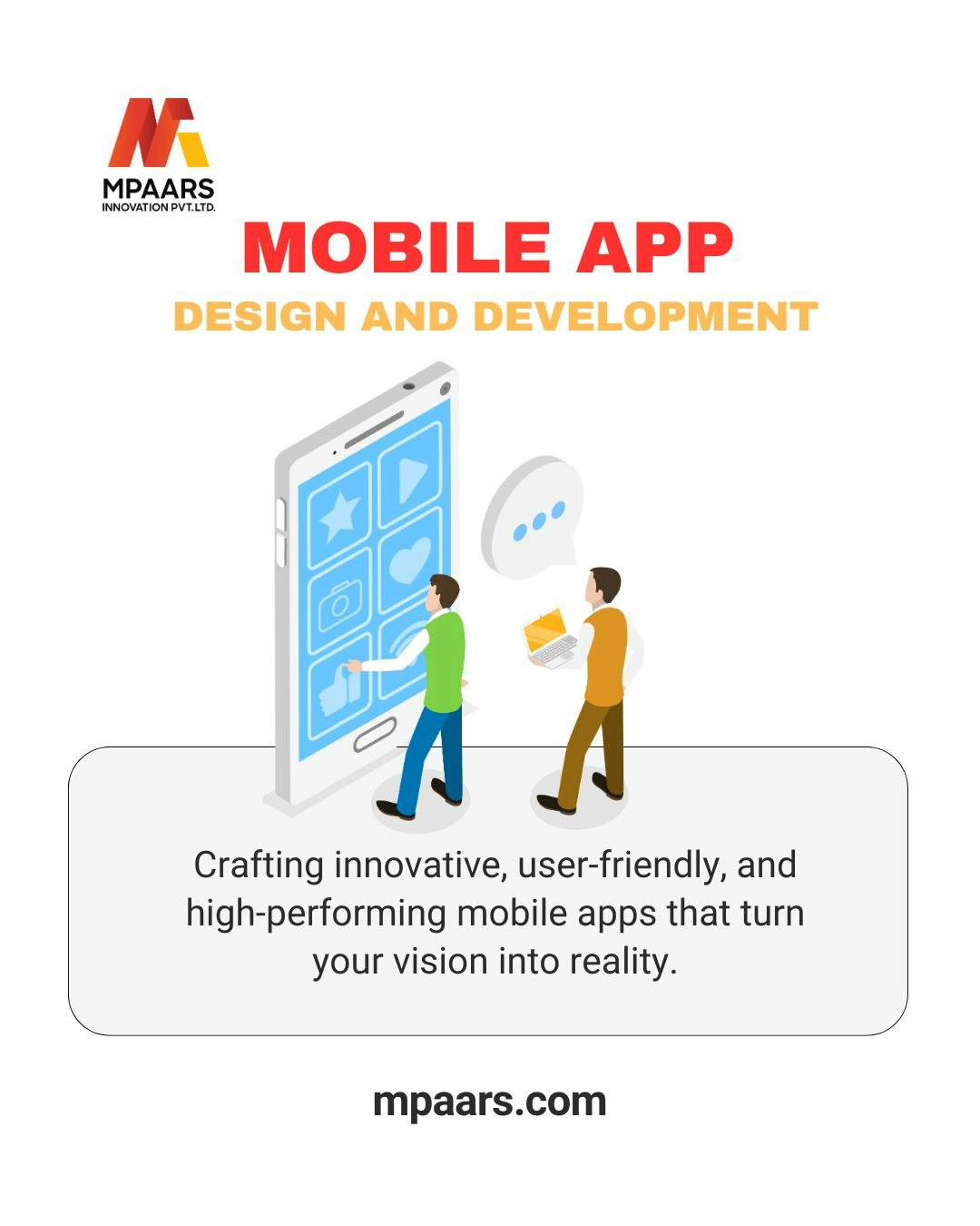 Média MPAARS Innovation Pvt Ltd. - Transformer les idées en expériences mobiles puissantes 1