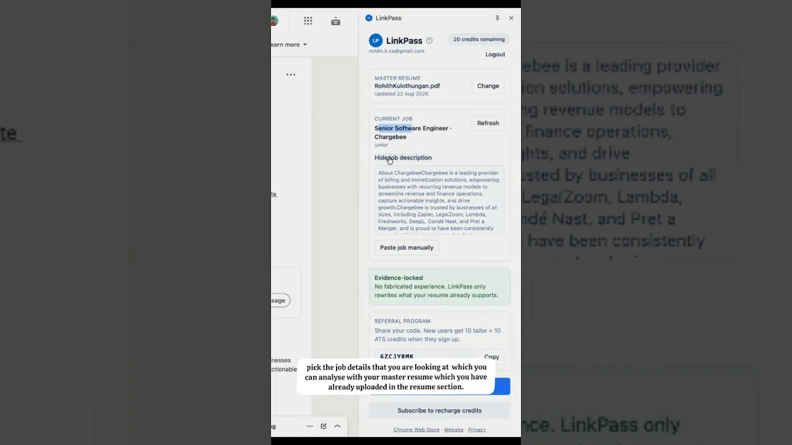 LinkPass screenshot 1 (video preview)