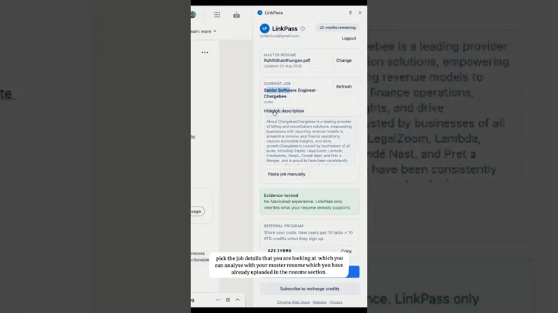 LinkPass screenshot 1 (video preview)