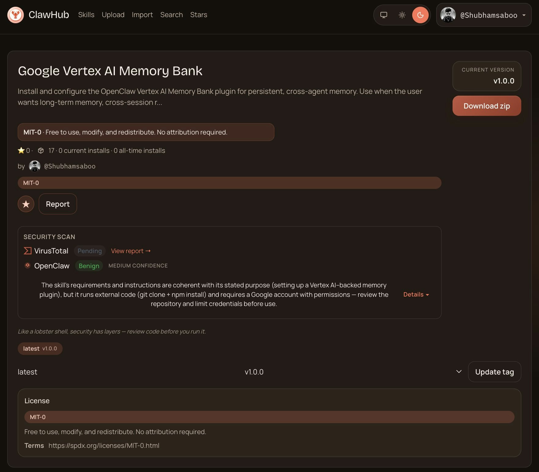 ClawHub gallery image