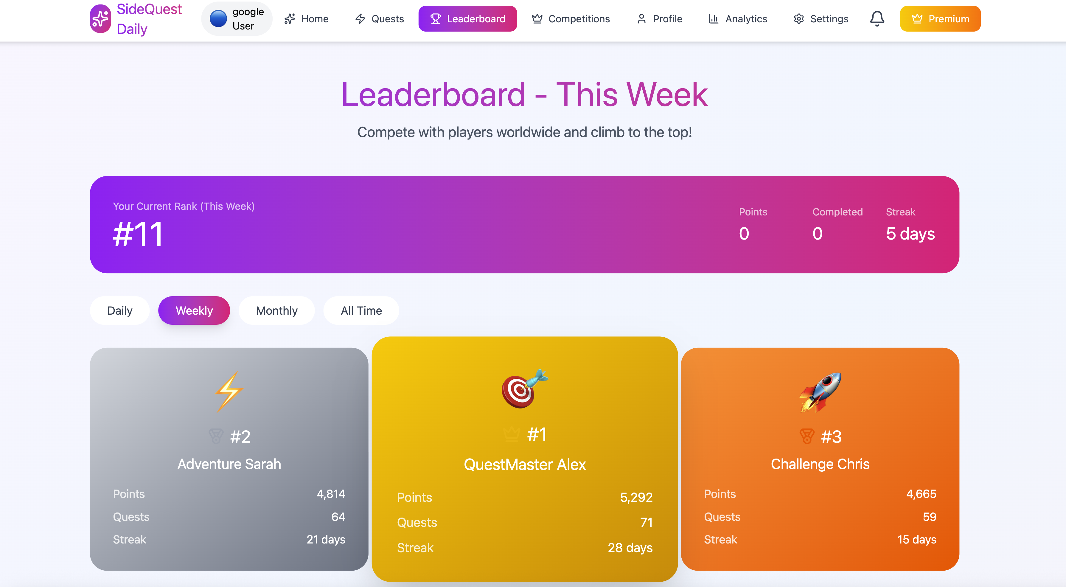 SideQuests gallery image