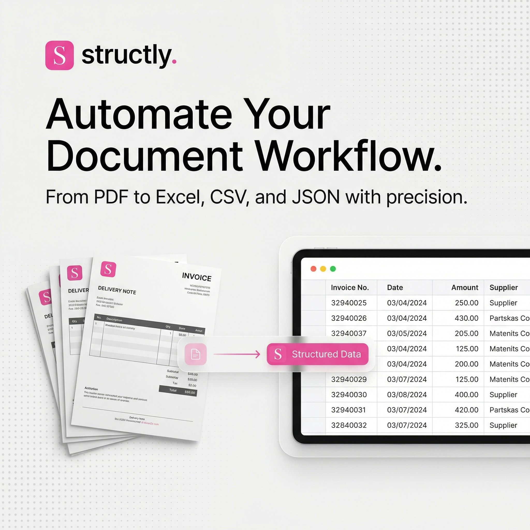 Structly - Screenshot 2 showing product features and functionality