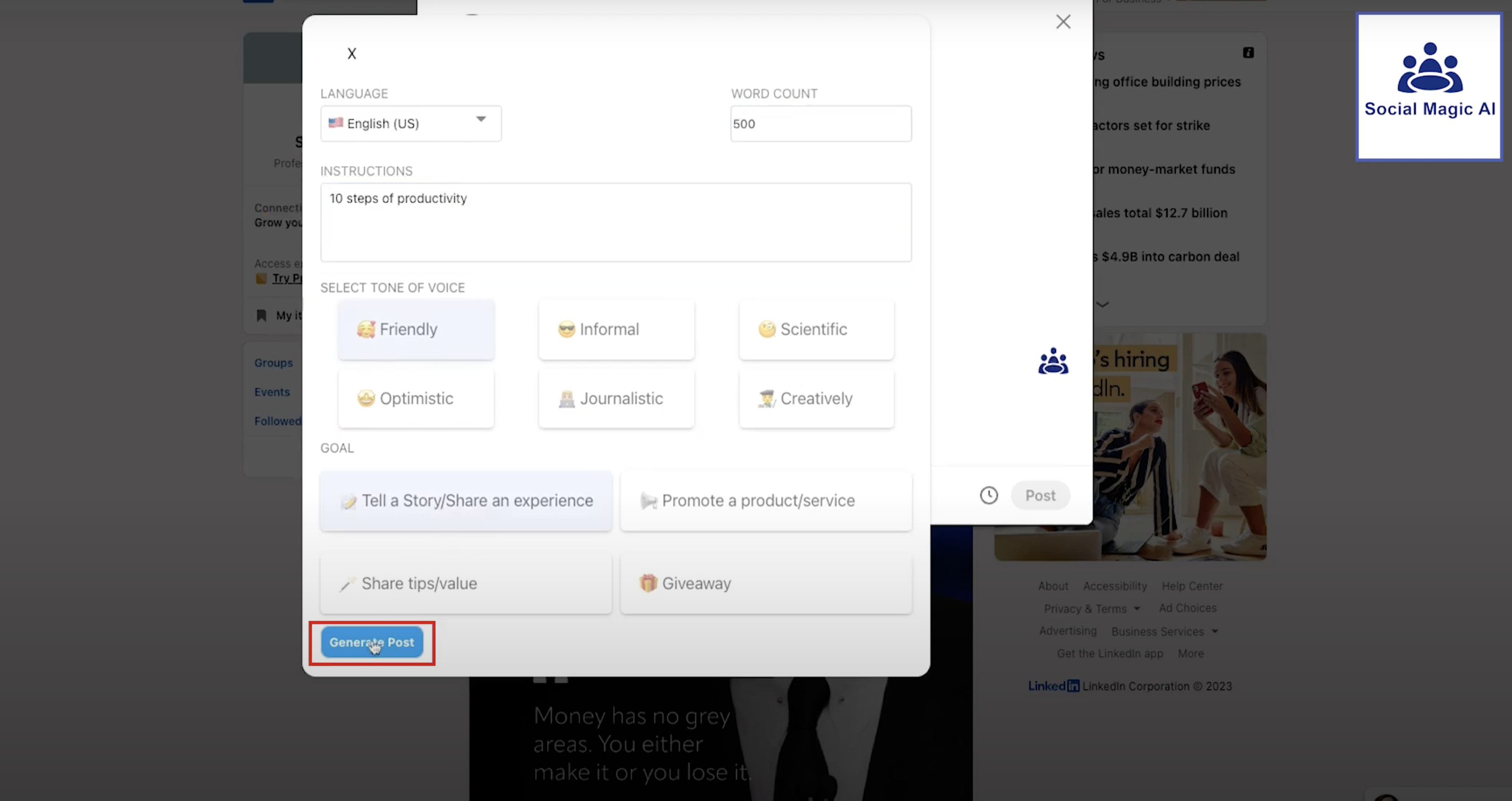 Magia social ai media 3