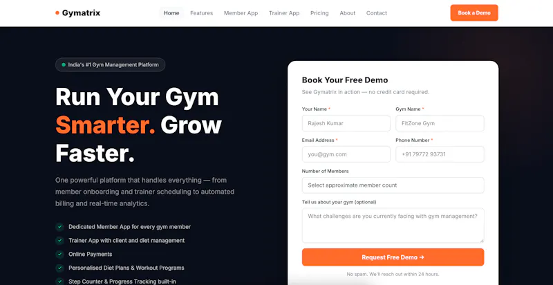 Cloud Gym Management CRM, Billing  screenshot 1