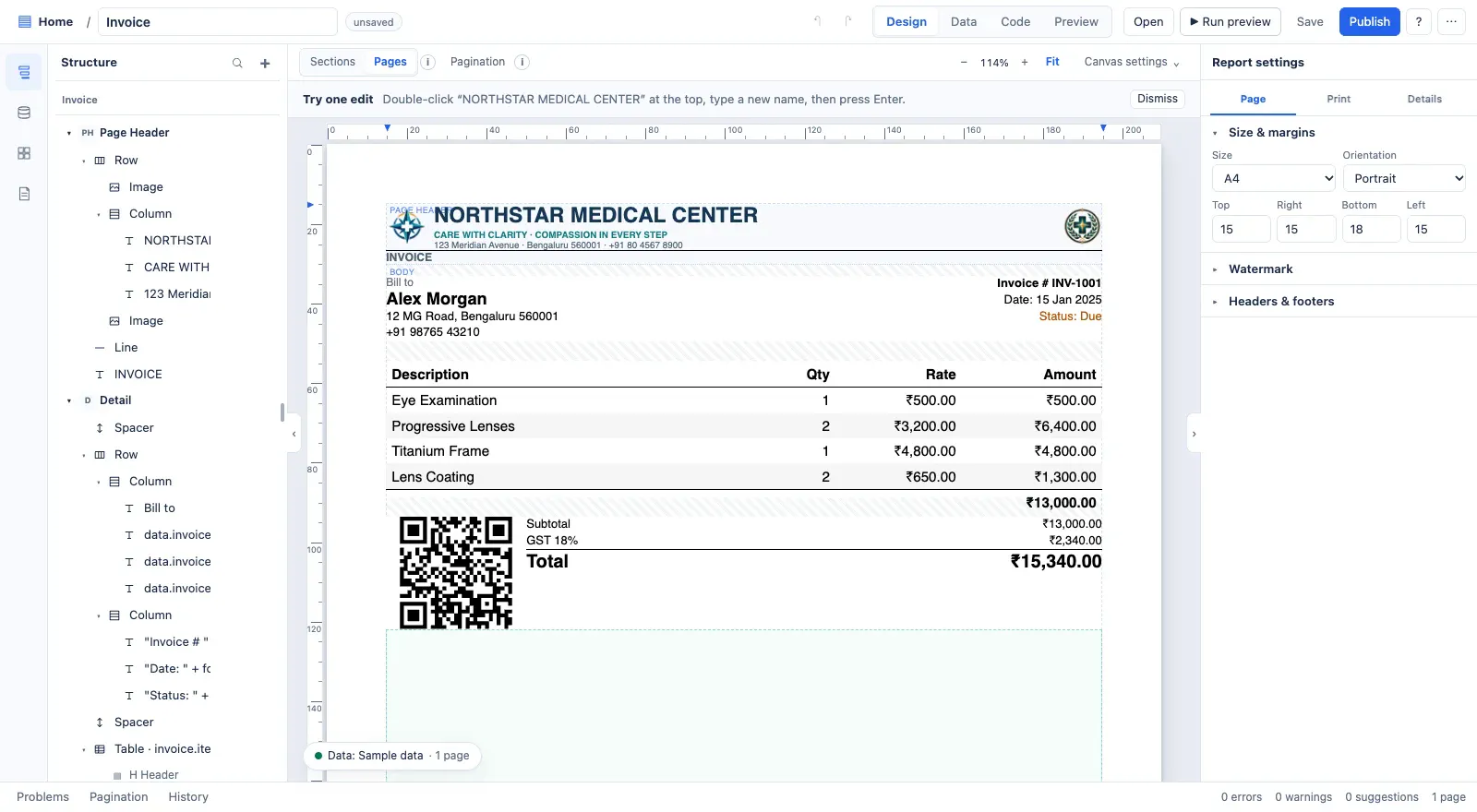 Open Reports screenshot 3