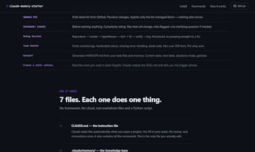 Claude Code Memory Starter Kit gallery image