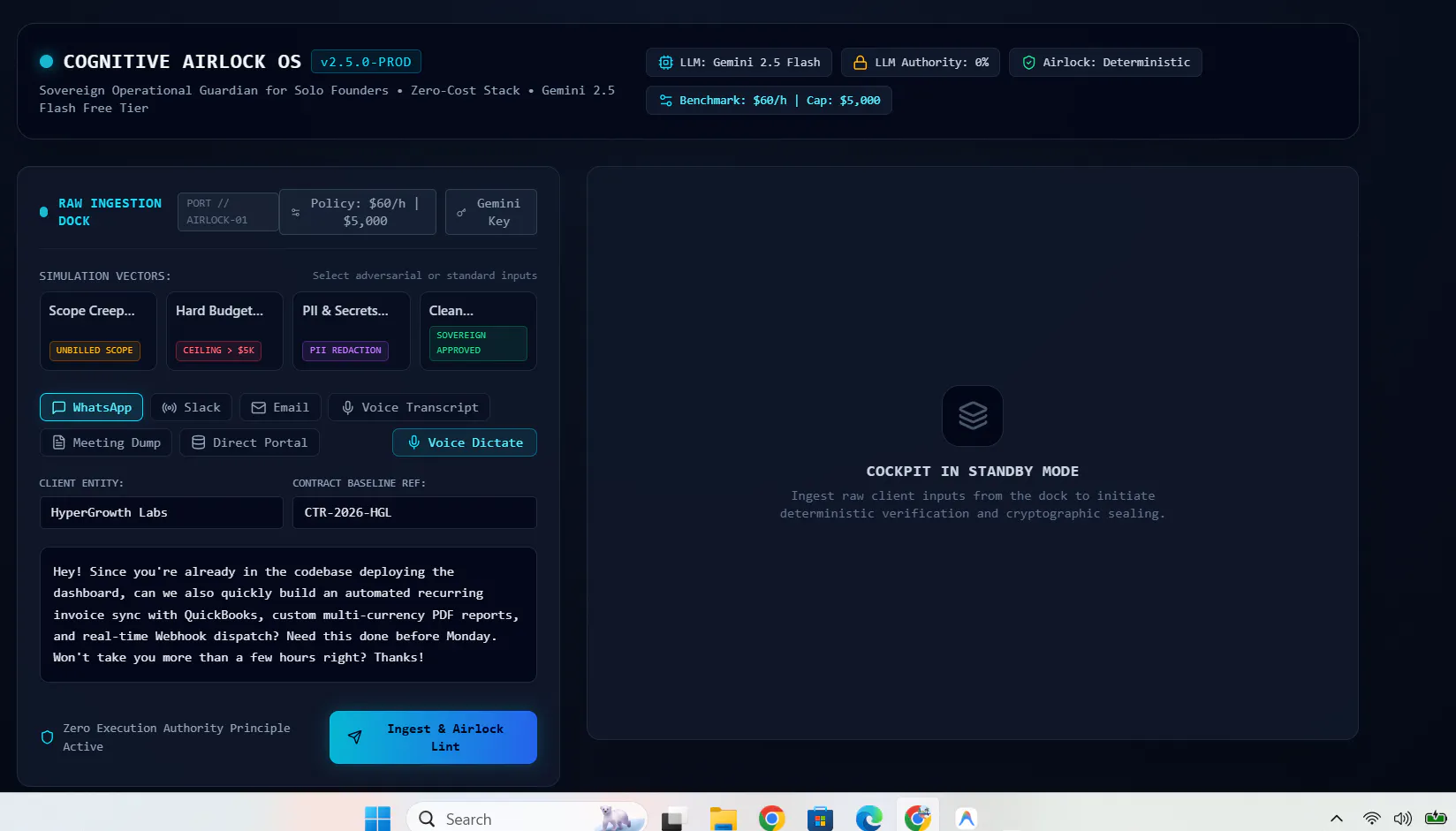Cognitive Airlock OS gallery image