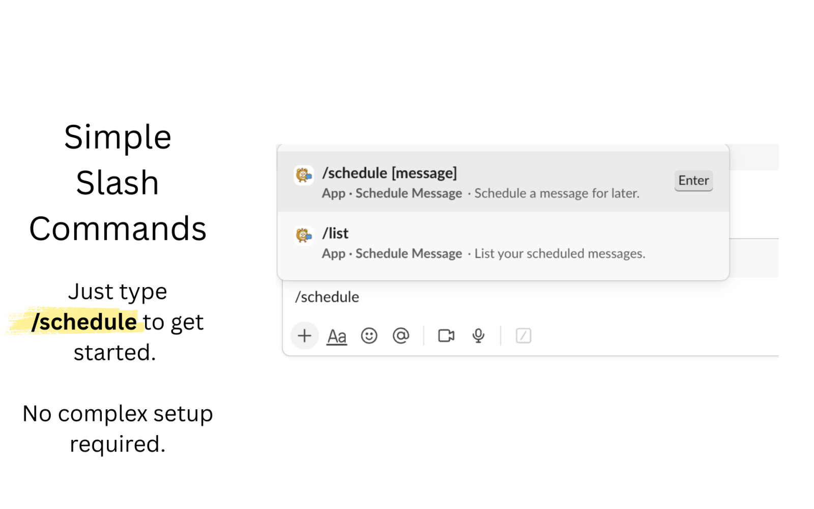 Schedule Message gallery image
