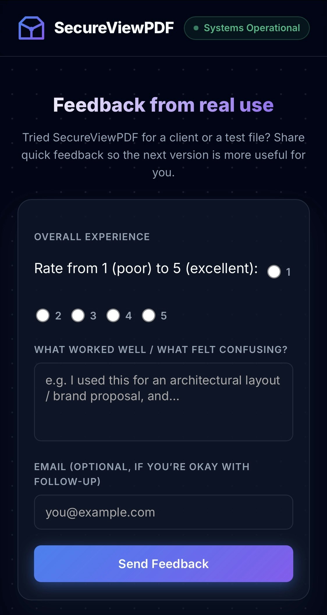 SecureViewPDF - Screenshot 3 showing product features and functionality