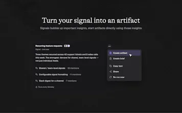 Samepage Artifacts gallery image