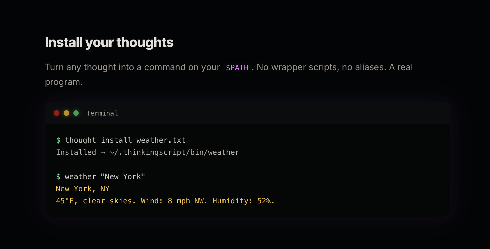 ThinkingScript gallery image