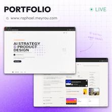 Raphaël Meyrou Portfolio – AI Strategy gallery image