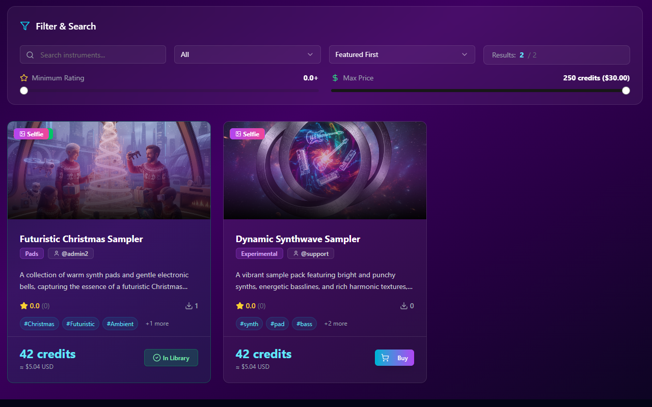 Instavibes: Selfie to AI Instruments - Screenshot 2 preview