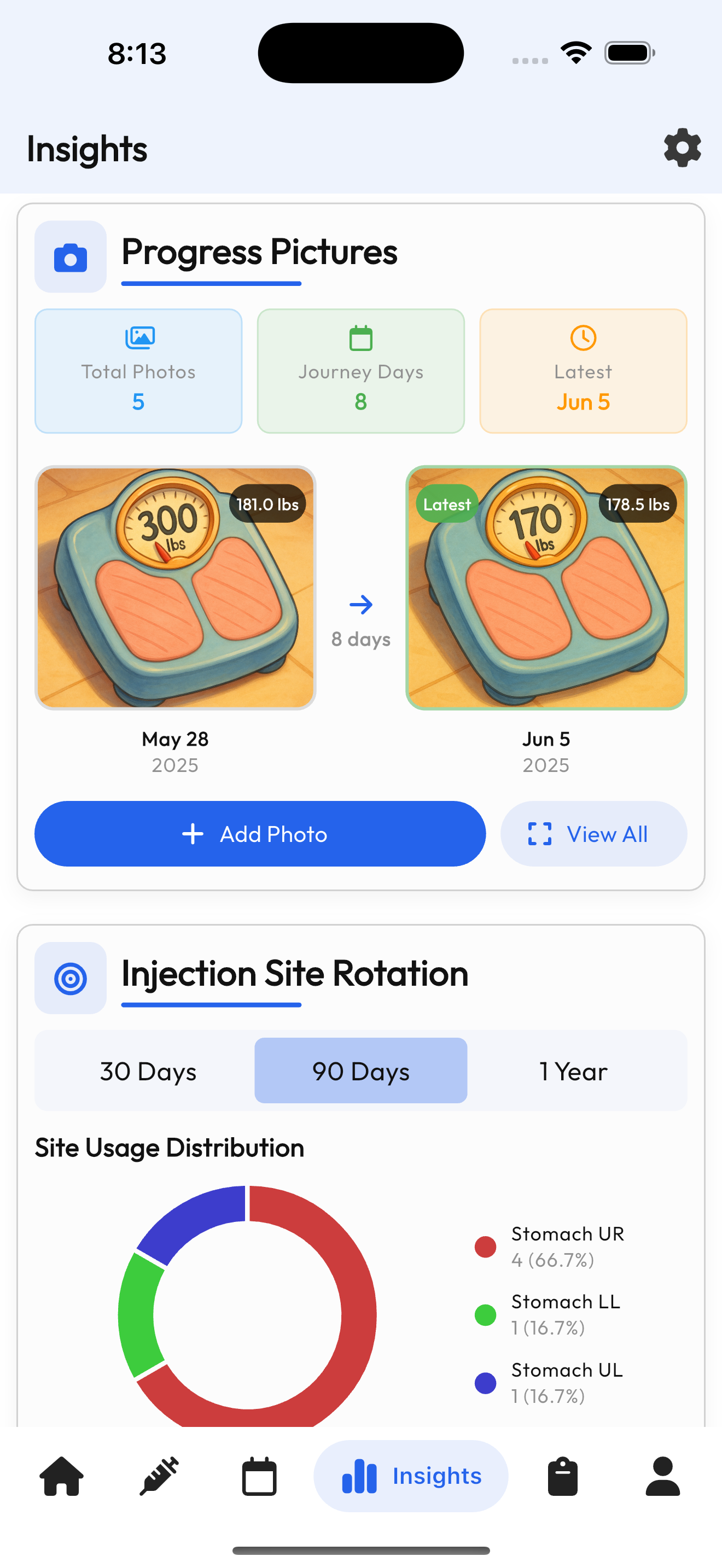 GLP1 Tracker - GLP1 Medication Tracking Log media 6