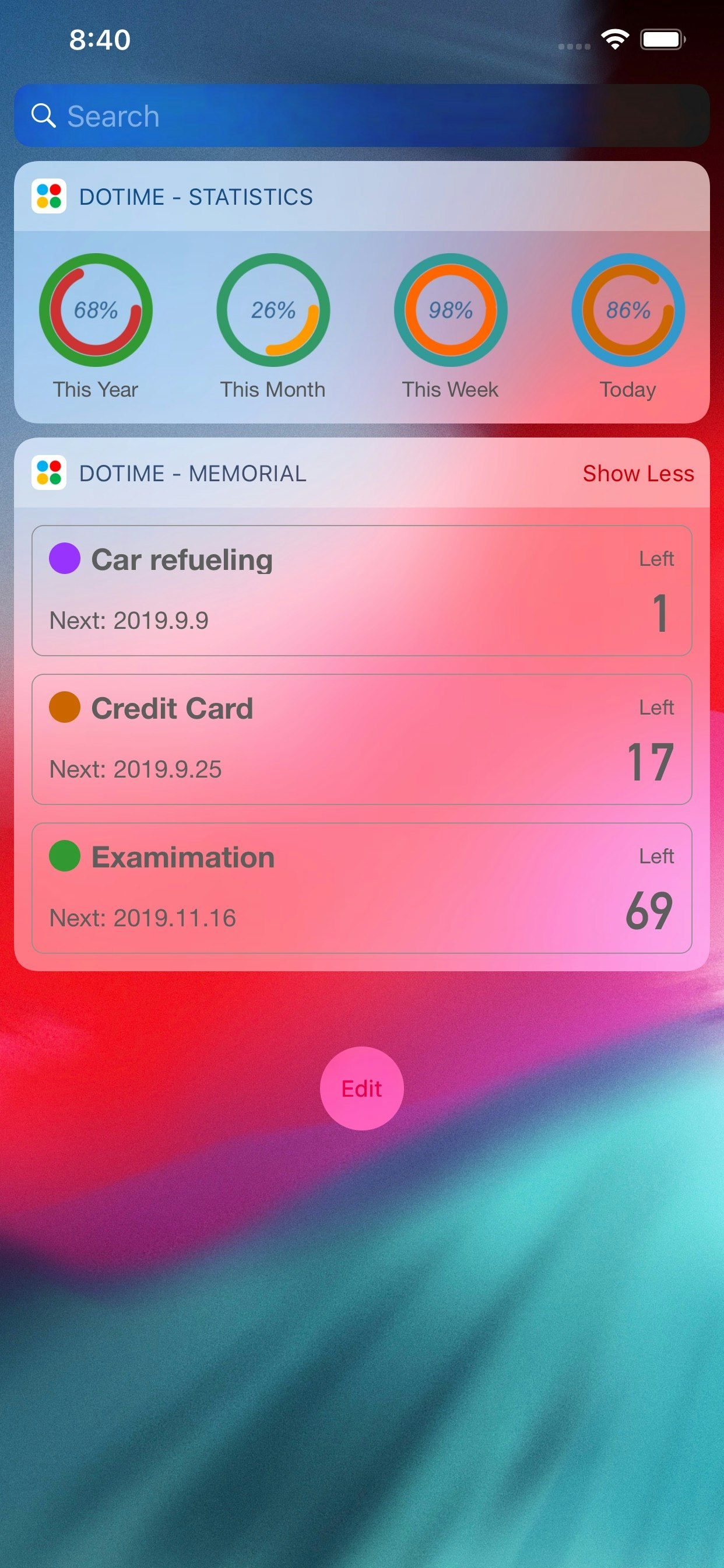 Dotime - Reminders and Countdown gallery image