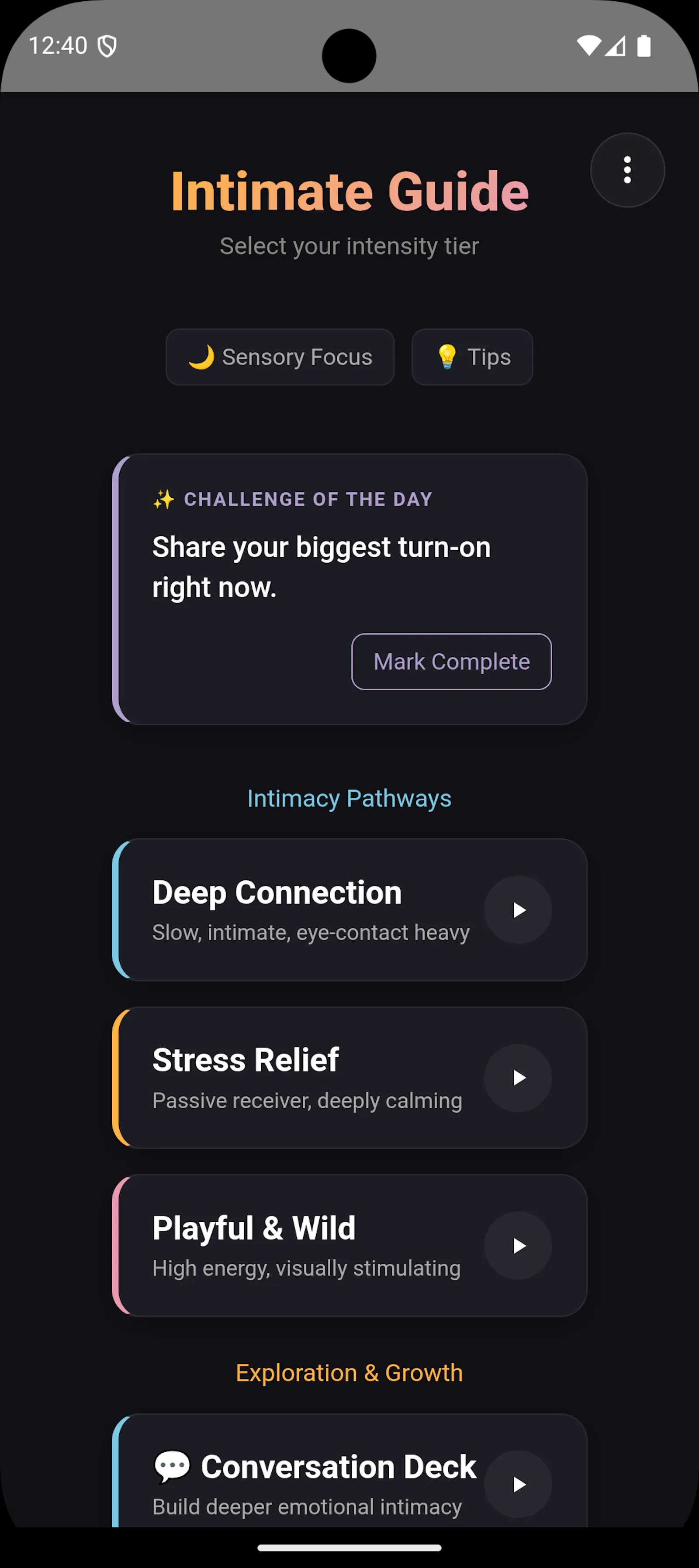Couples intimacy Guide screenshot 7