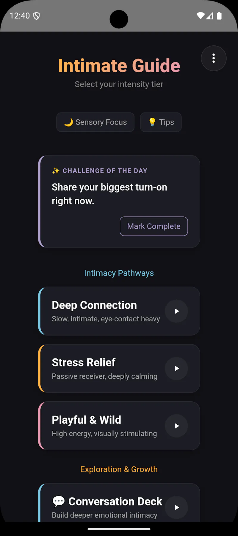Couples intimacy Guide screenshot 7