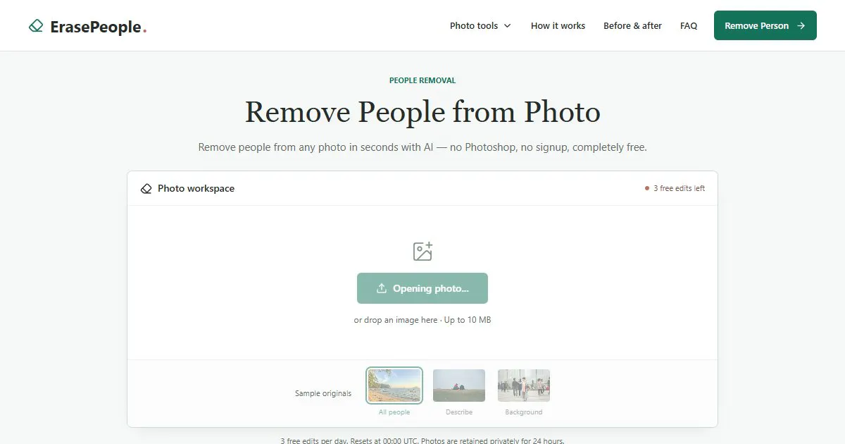 ErasePeople gallery image