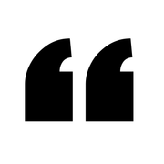 Minimal Quote - Product Hunt launch logo and brand identity