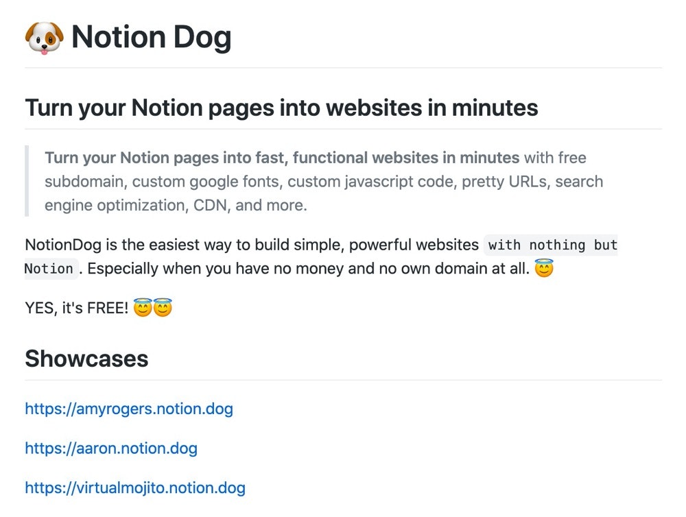 Notion Dog  gallery image