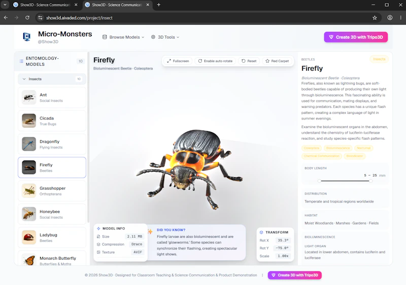 Show3D · Science Communication screenshot 3