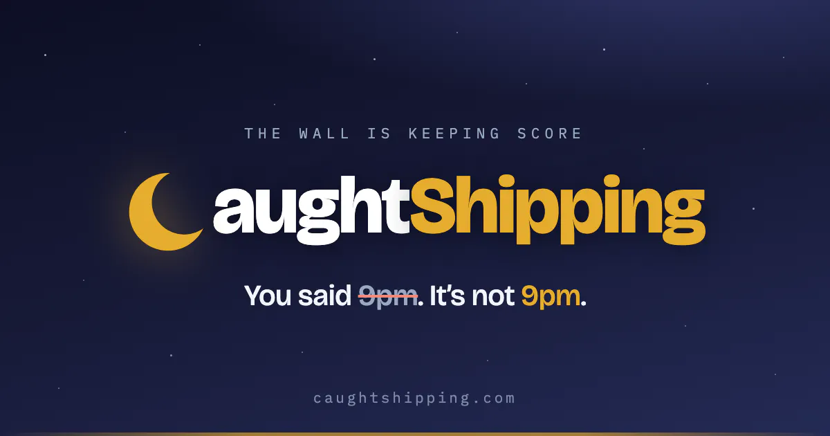 CaughtShipping gallery image