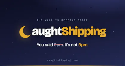 CaughtShipping gallery image