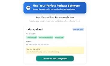 Podcast Software Finder gallery image