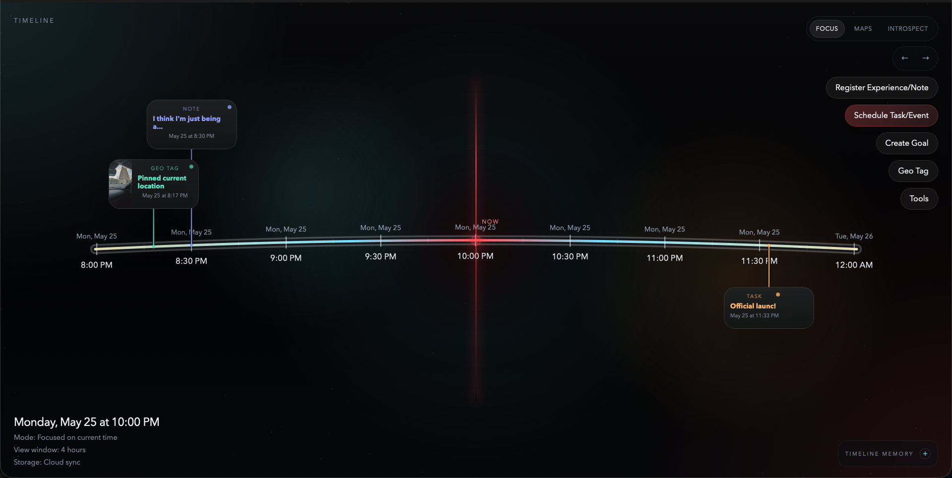 SelfTimeline gallery image
