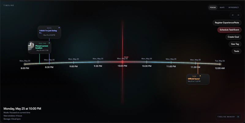 SelfTimeline screenshot 4