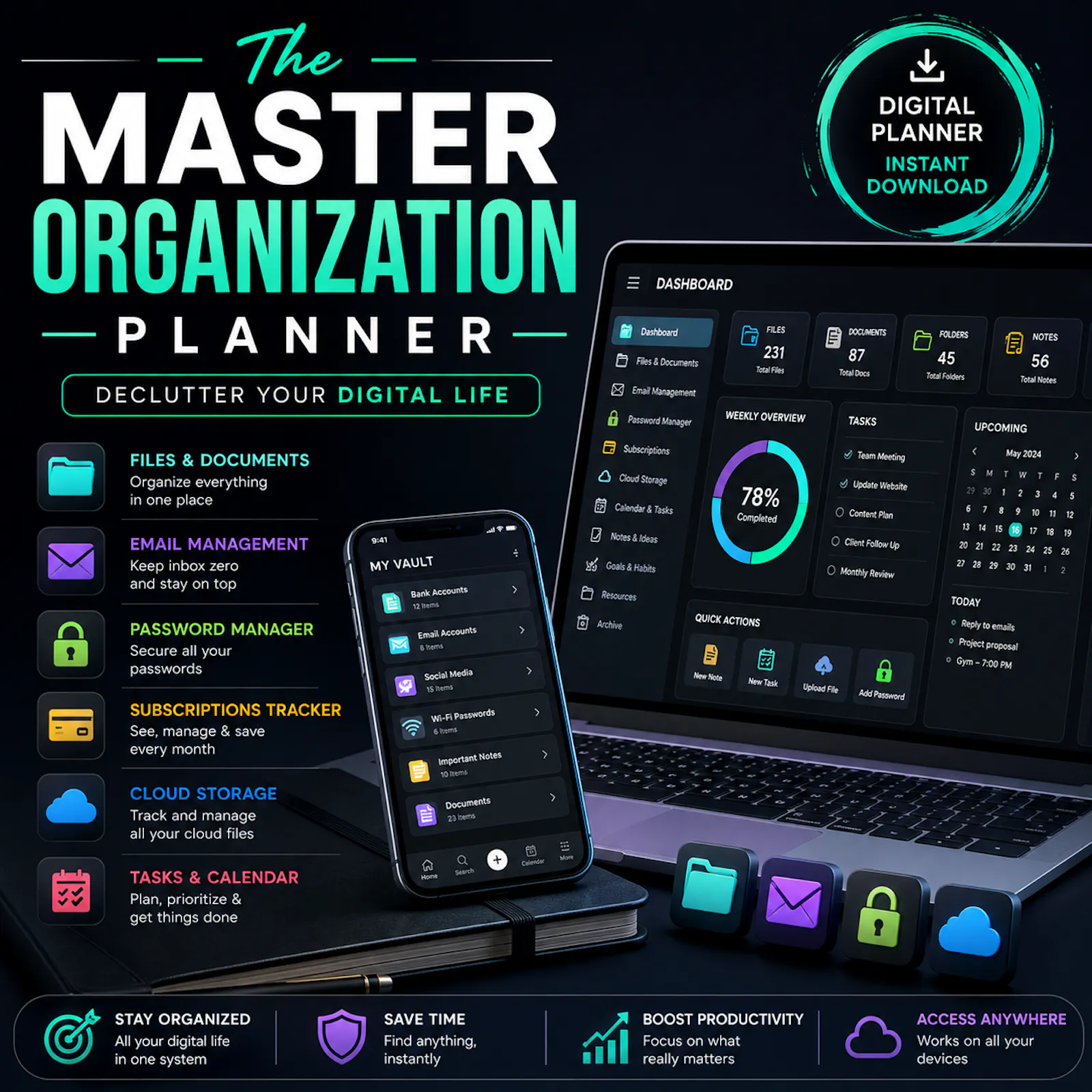 The Master Organization Planner  screenshot 3